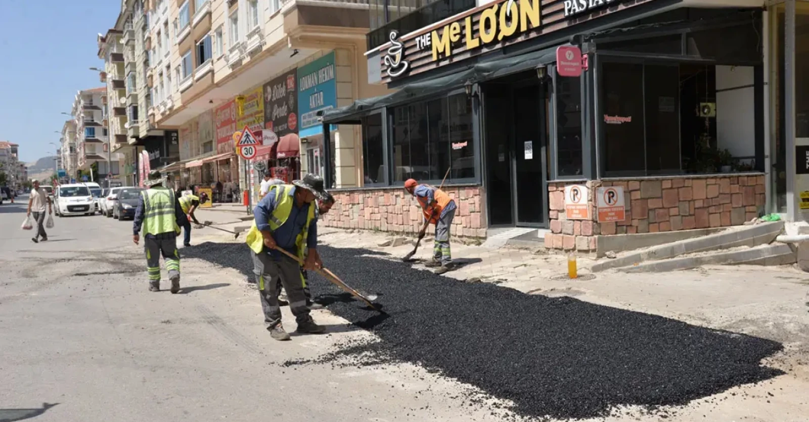 ANKARA MASASI-KAHRAMANKAZAN'DA ONARIM VE BAKIM ÇALIŞMALARI SÜRÜYOR