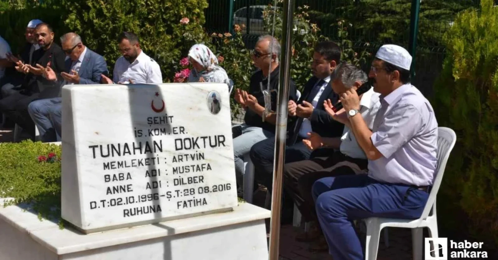 HABER ANKARA-BAŞKAN SELİM ÇIRPANOĞLU, KAHRAMANKAZANLI ŞEHİDİN ANMA TÖRENİNE KATILDI