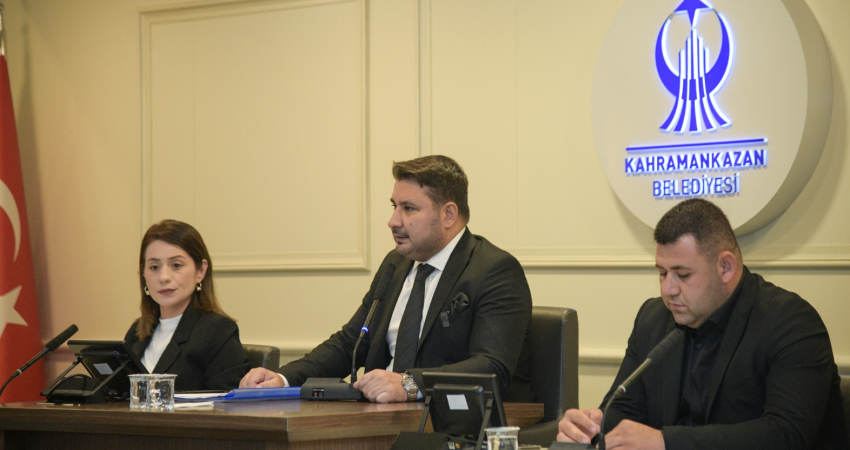KAHRAMANKAZAN BELEDİYESİ 2026 MALİ YILI BÜTÇESİ ONAYLANDI
