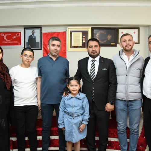 Başkanımız Sn. Selim Çırpanoğlu, Şehit Samet Cantürk’ün ailesini ziyaret etti