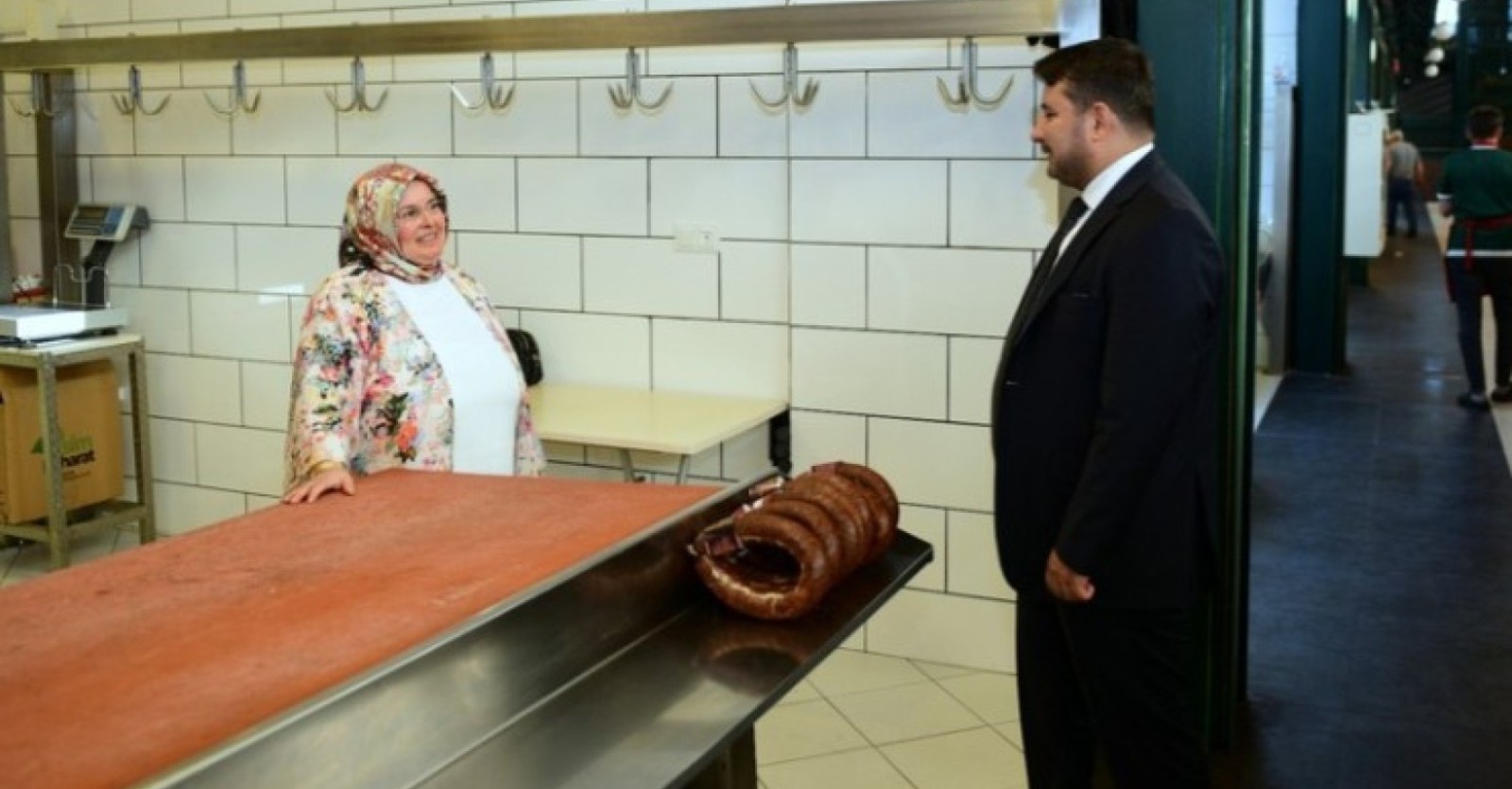 HABER ANKARA-KAHRAMANKAZAN BELEDİYE BAŞKANI ÇIRPANOĞLU'NDAN ET AVM ESNAFINA ZİYARET