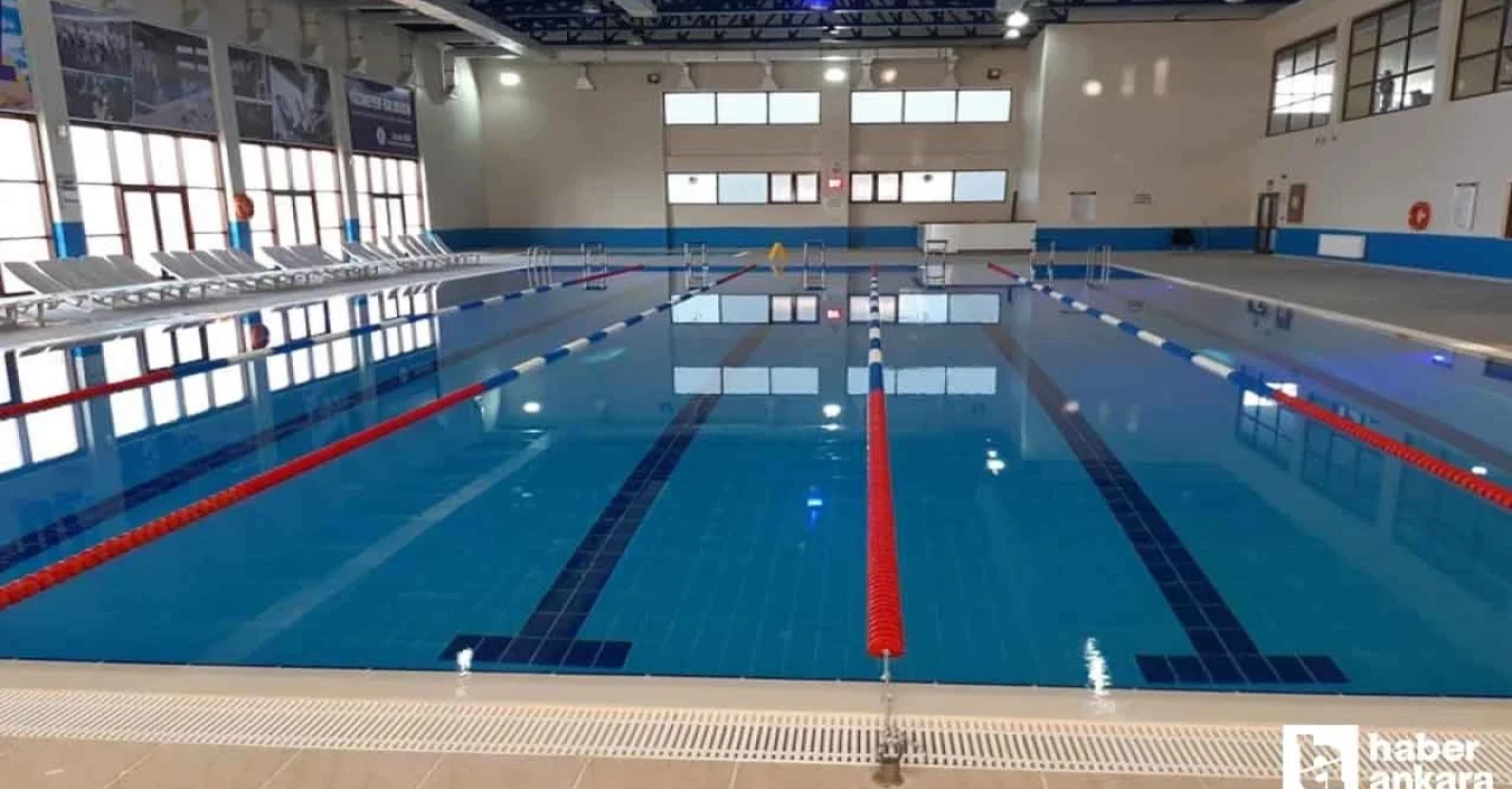 HABER ANKARA-KAHRAMANKAZAN BELEDİYESİ'NİN YÜZME HAVUZU YENİDEN HİZMETE AÇILDI!