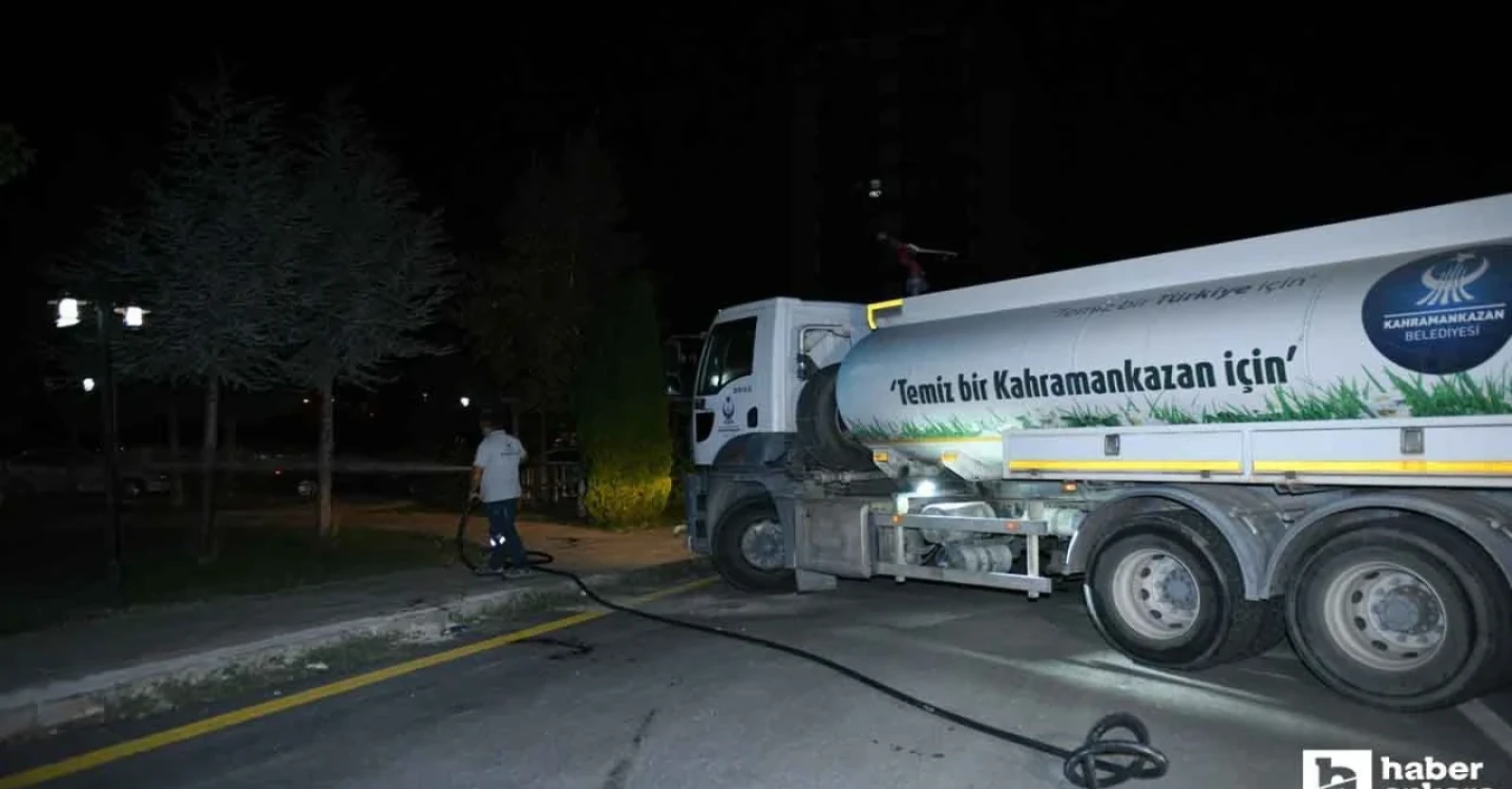 HABER ANKARA- KAHRAMANKAZAN BELEDİYESİ'NDEN SU TASARRUFU İÇİN YENİ UYGULAMA!