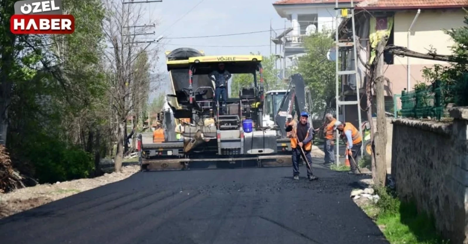 POLATLI POSTASI-KAHRAMANKAZAN’DAKİ AHİ KÖYÜ YILLAR SONRA ASFALTA KAVUŞTU