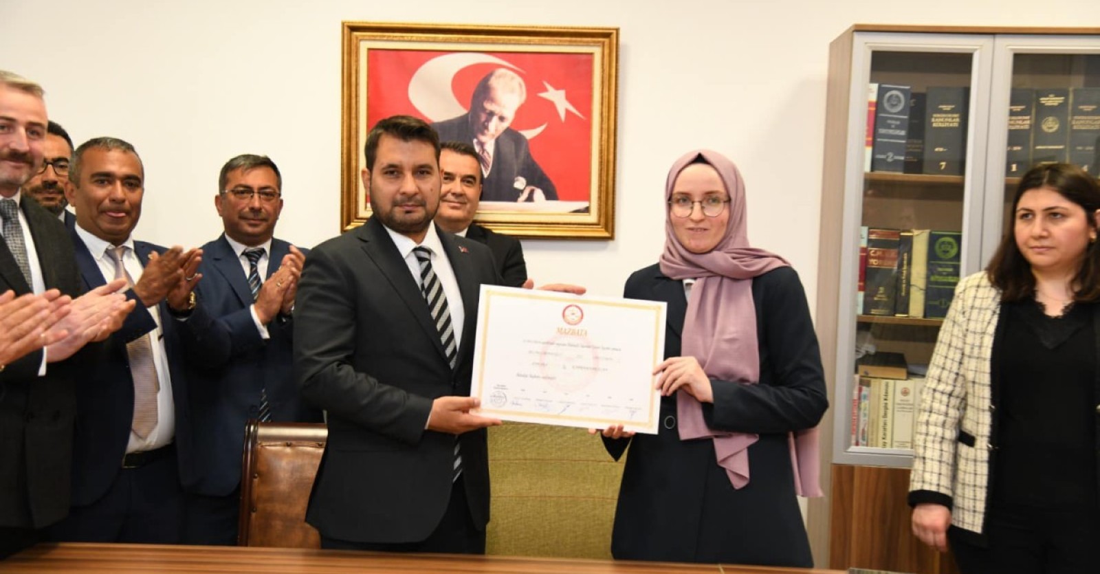 Başkanımız Sayın Selim Çırpanoğlu mazbatasını İlçe Seçim Kurulu’nda teslim aldı.
