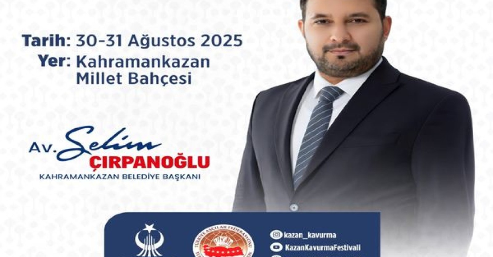 WORLD TÜRK-KAHRAMANKAZAN ULUSLARARASI KAVURMA VE GASTRONOMİ FESTİVALİ BAŞLIYOR.