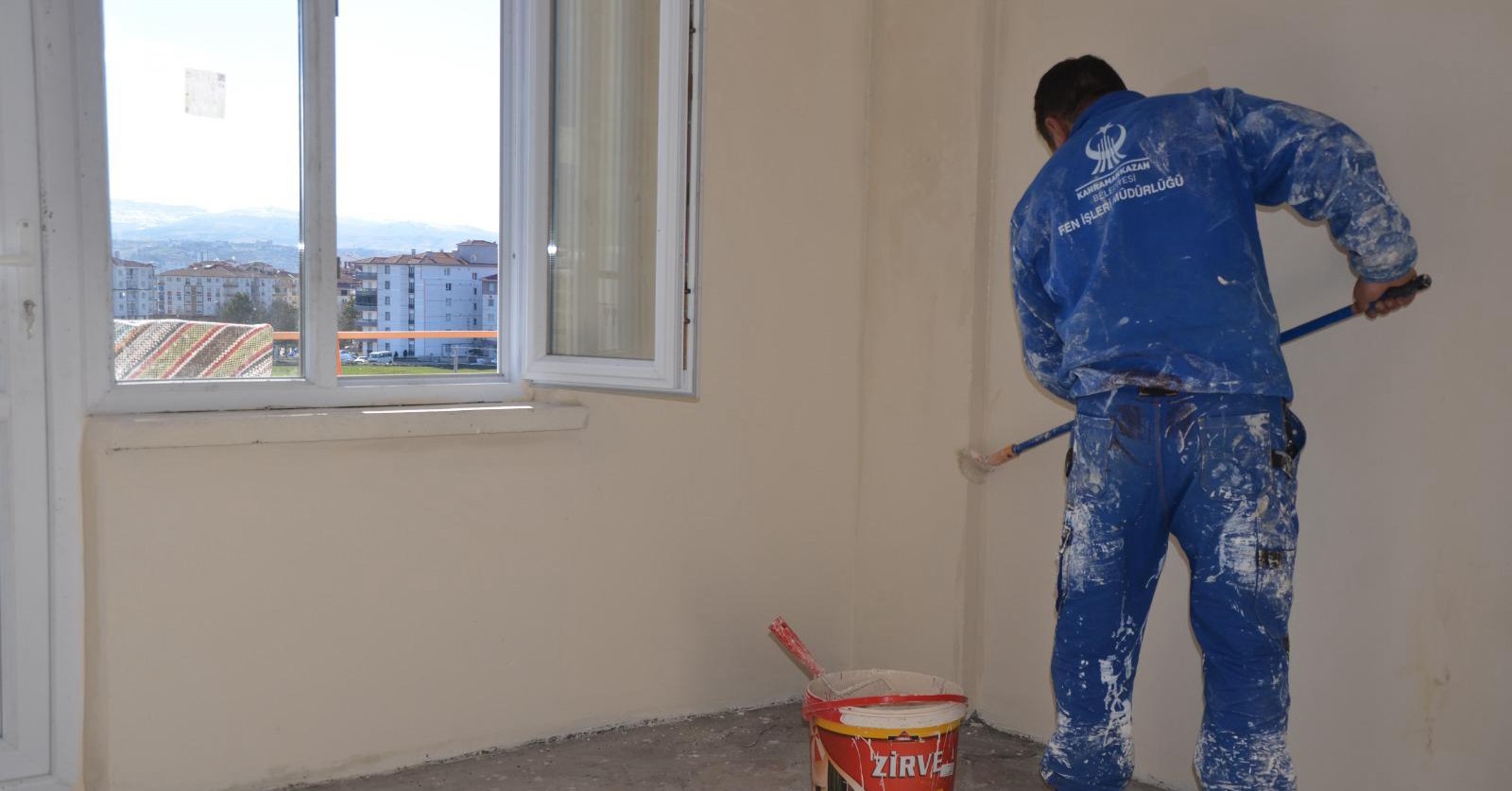 BELEDİYEDEN EVİ YANAN AİLEYE YARDIM ELİ | Kahramankazan Belediyesi